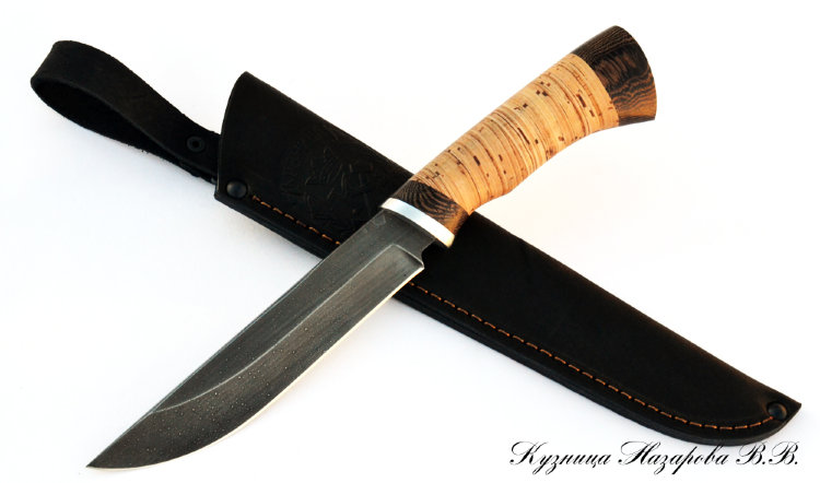 Knife Gadfly HV-5 birch bark