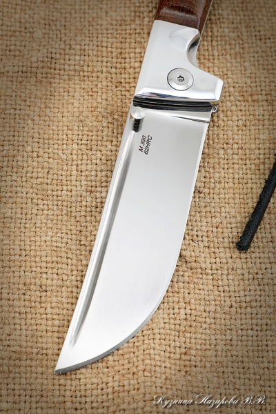 Folding knife Pchak steel M390 lining textolite